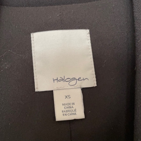 HALOGEN black longline vest - Picture 2 of 4